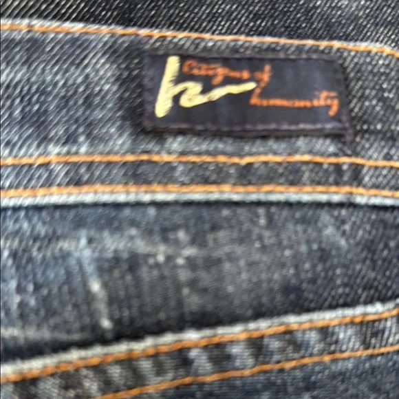 Y2K Citizens Of Humanity Blue Jeans Simone Stretch 105 Low waist flare - Picture 3 of 12